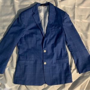 Tommy Hilfiger Blue Young Mens Flex Sports Coat